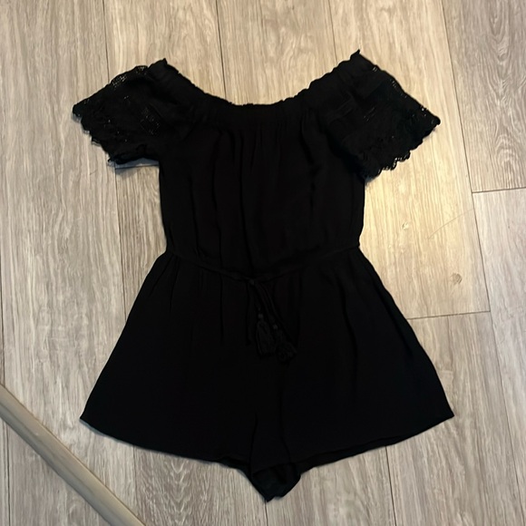 Black Romper - Picture 1 of 10